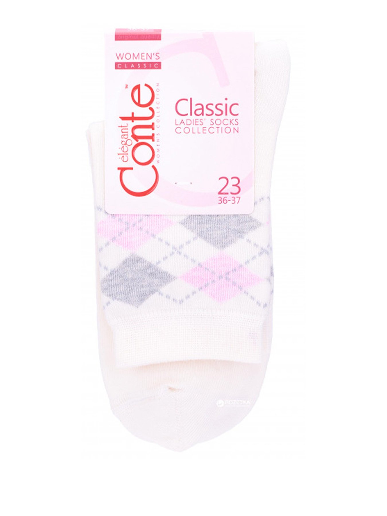 Носки и гольфы Conte Elegant модель 7С-22СП 043 молочний Фото
