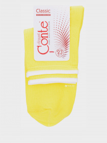 Шкарпетки та гольфи Conte Elegant модель 7С-32СП 010 лимон Фото