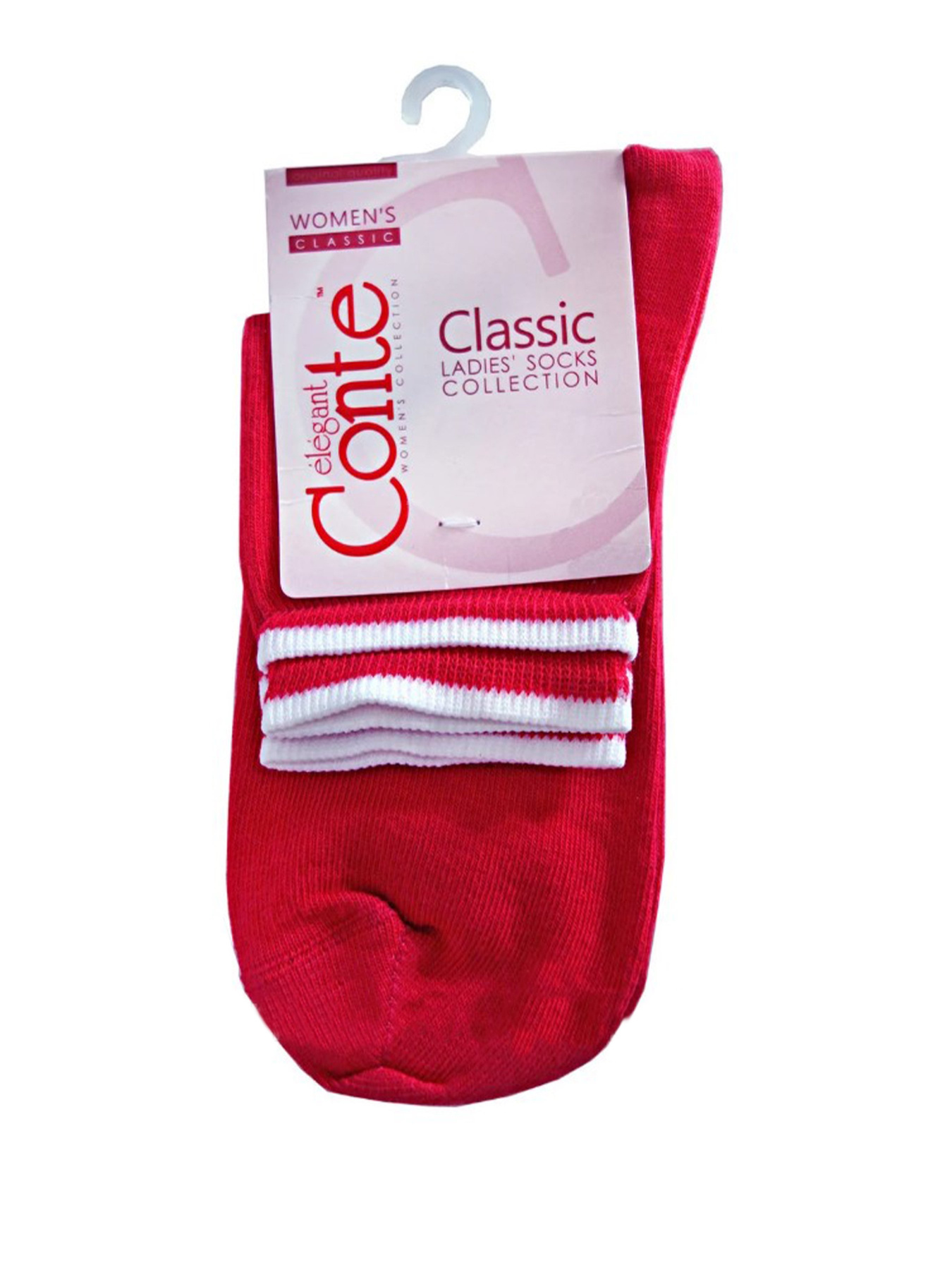 Шкарпетки та гольфи Conte Elegant модель 7С-32СП 010 малиновий Фото