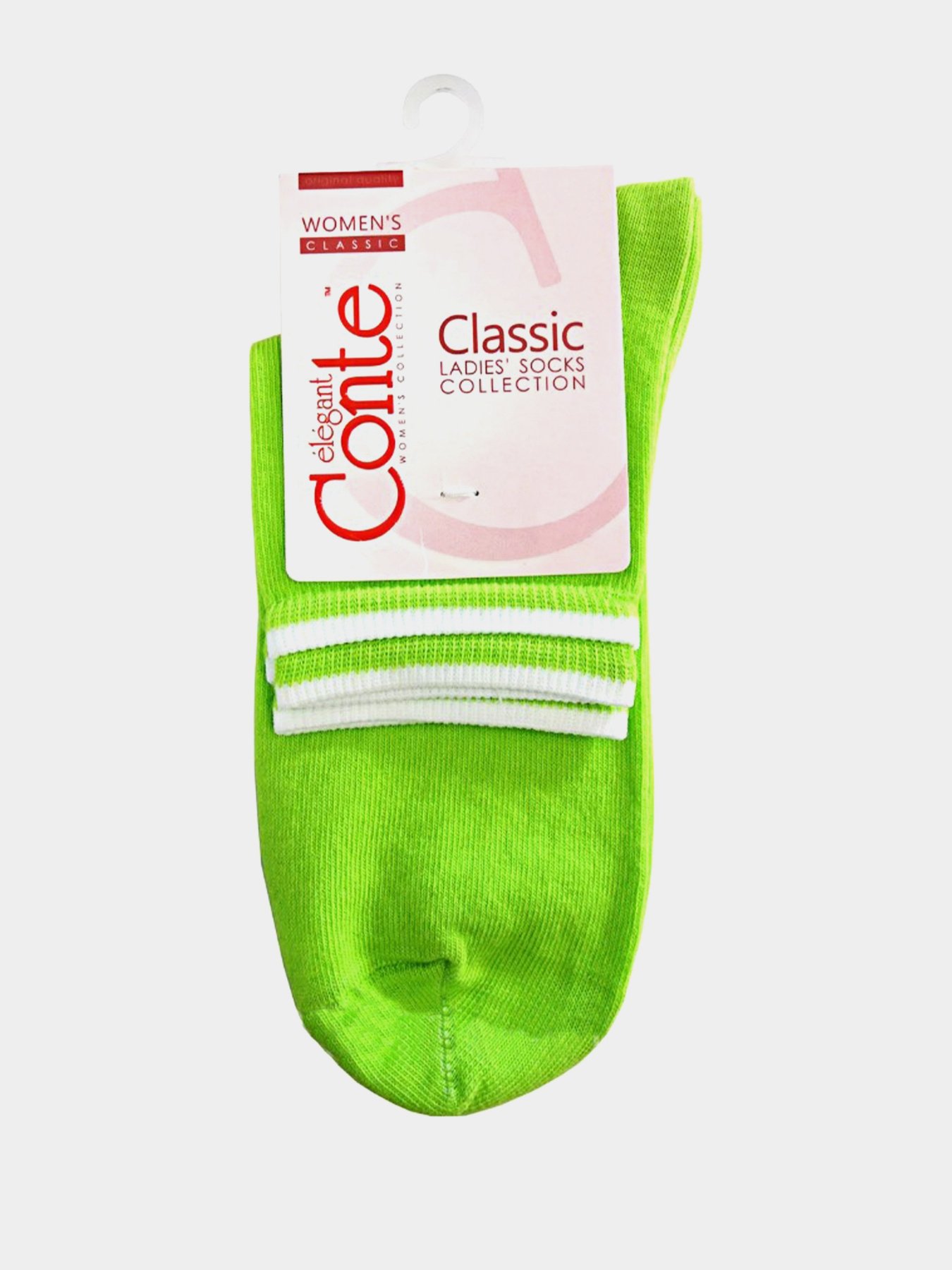 Шкарпетки та гольфи Conte Elegant модель 7С-32СП 010 салатовий Фото