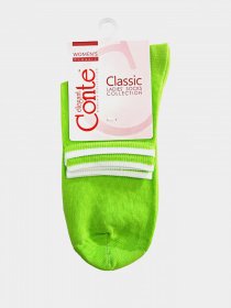 Шкарпетки та гольфи Conte Elegant модель 7С-32СП 010 салатовий Фото