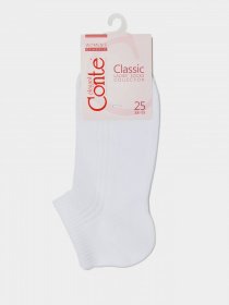 Шкарпетки та гольфи Conte Elegant модель 7С-34СП 016 білий Фото