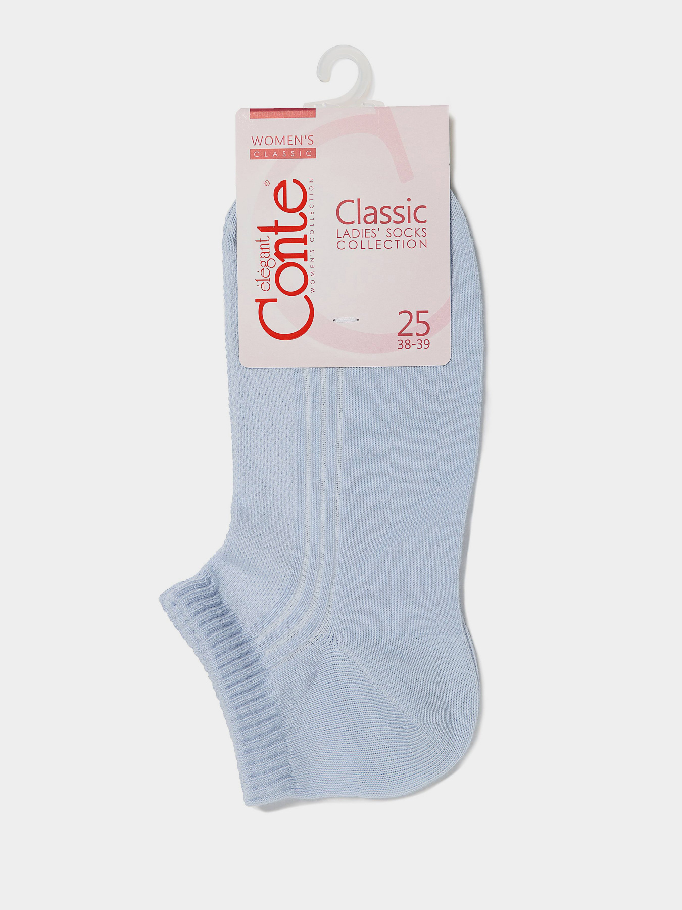 Шкарпетки та гольфи Conte Elegant модель 7С-34СП 016 блідо-фіолетовий Фото