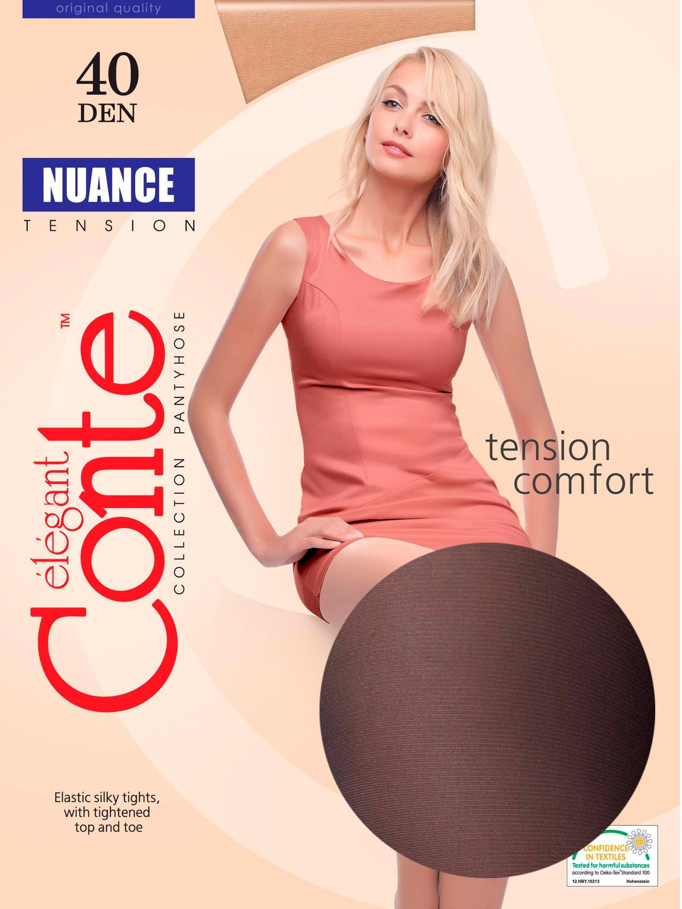 Колготи Conte Elegant модель 8С-37СП 40 Nero Фото