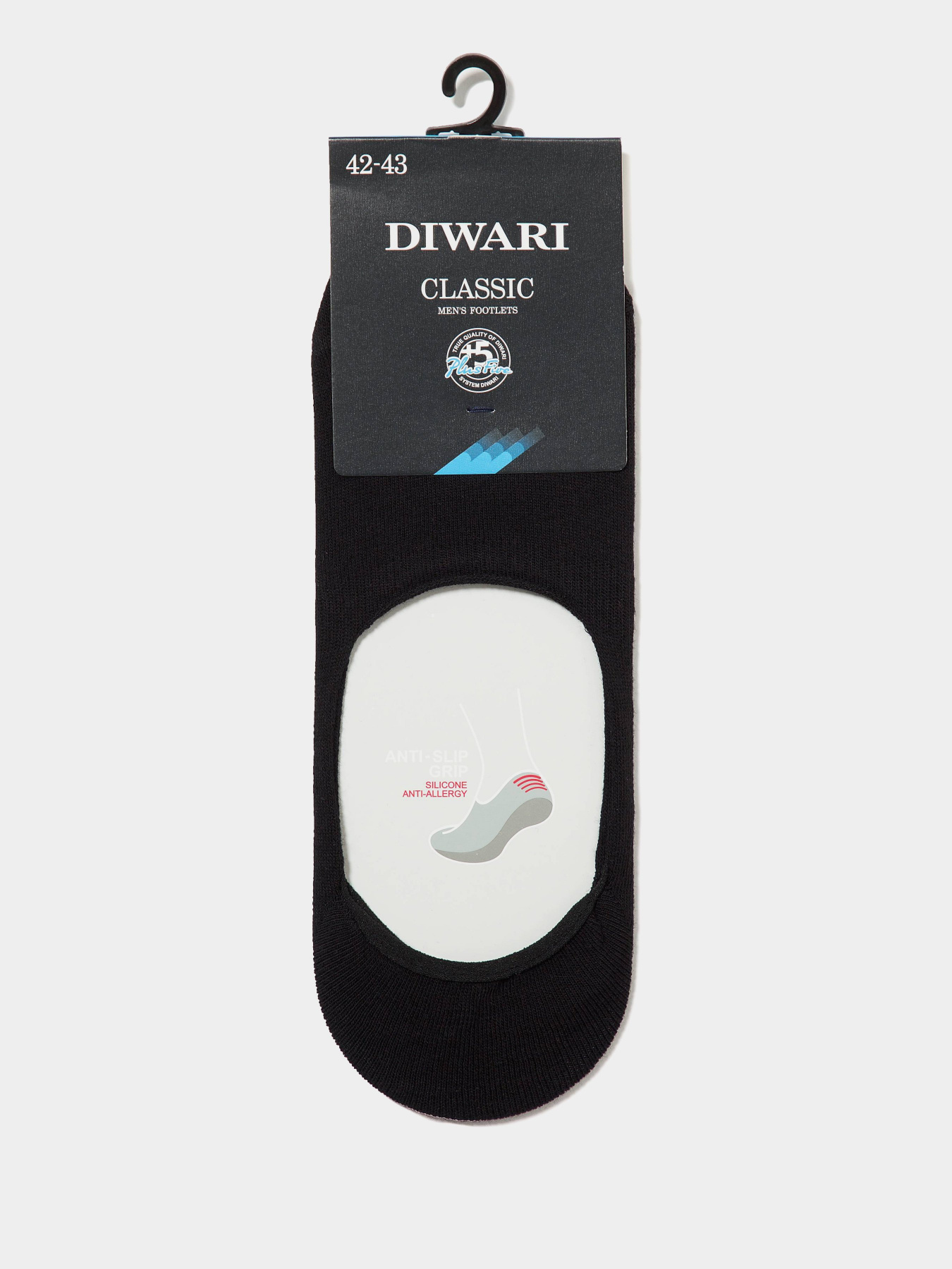 Носки и гольфы DiWaRi модель 16С-17СП 000 чорний Фото