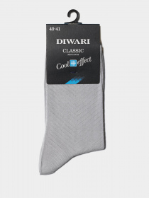Шкарпетки та гольфи DiWaRi модель 7С-23СП 010 сірий Шкарпетки та гольфи DiWaRi модель 7С-23СП 010 сірий Фото