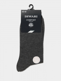 Шкарпетки та гольфи DiWaRi модель 15С-66СП 000 темно-сірий Фото