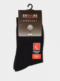 Шкарпетки та гольфи DiWaRi модель 6С-18СП 000 чорний Фото