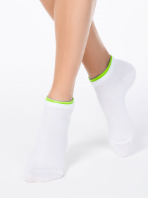 Носки и гольфы Conte Elegant модель 12С-32СП 035 білий-салатовий Фото