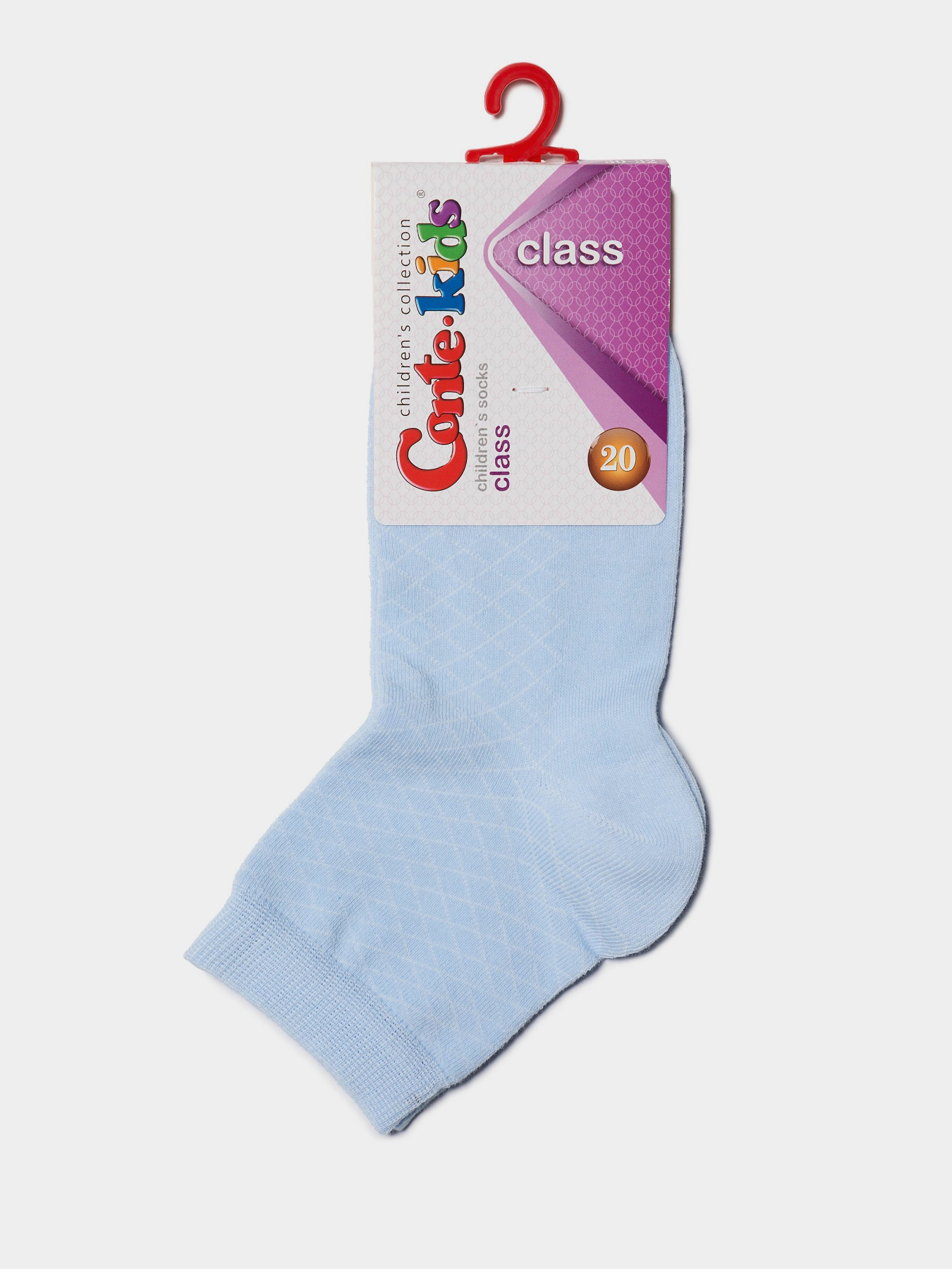 Шкарпетки та гольфи Conte Kids модель 13С-9СП 150 світло-блакитний Фото