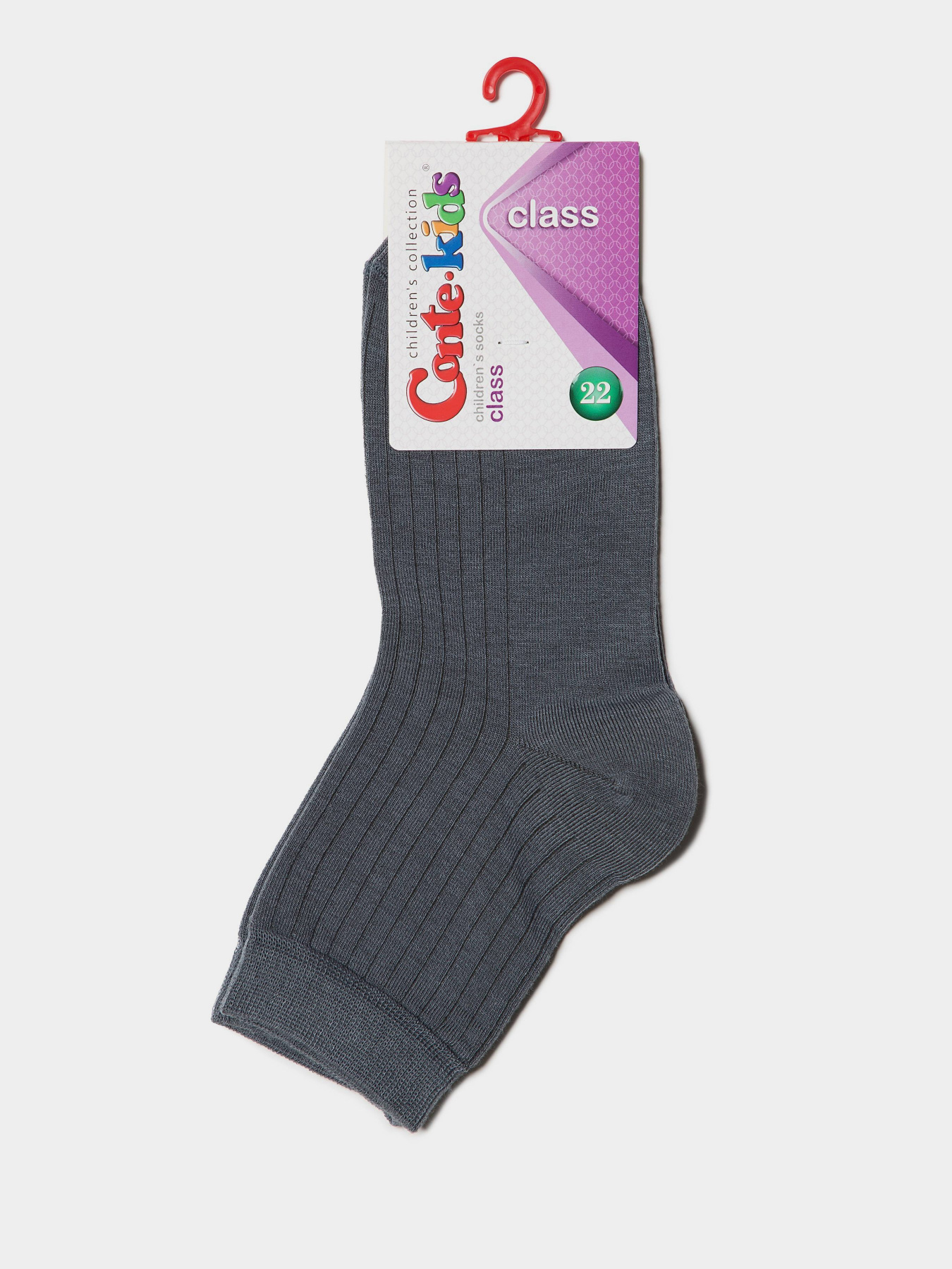 Шкарпетки та гольфи Conte Kids модель 13С-9СП 156 темно-сірий Фото