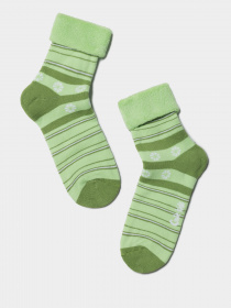 Шкарпетки та гольфи Conte Kids модель 6С-19СП 043 світло-зелений Фото