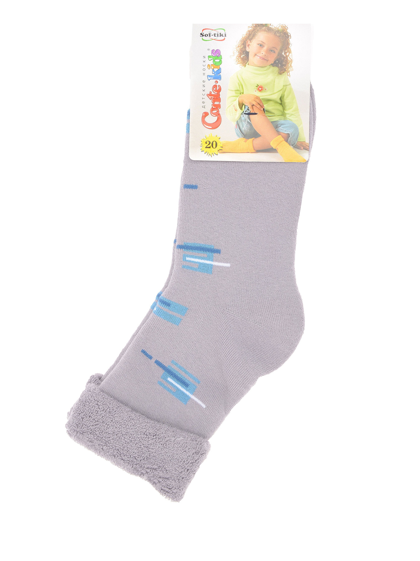 Носки и гольфы Conte Kids модель 6С-19СП 047 сірий Фото