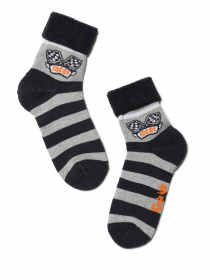 Шкарпетки та гольфи Conte Kids модель 6С-19СП 231 сірий Фото