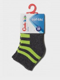 Носки и гольфы Conte Kids модель 7С-46СП 210 сірий-салатовий Фото