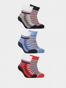 Набір шкарпеток Conte Kids модель 7С-93СП 704 біло-блакитний Фото