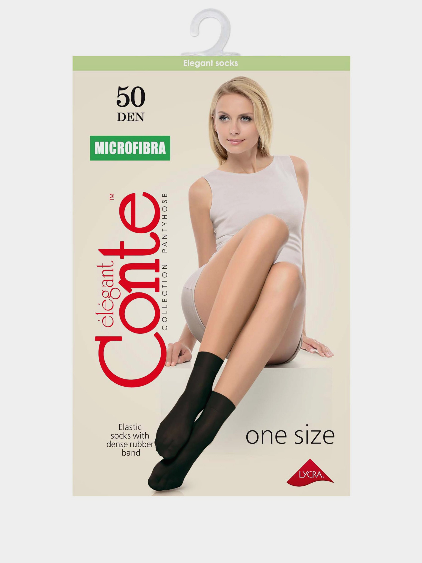 Носки и гольфы Conte Elegant модель 8С-10СП 50 Nero Фото