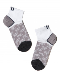 Носки и гольфы Conte Kids модель 13С-34СП 312 білий-сірий Фото