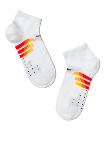 Шкарпетки та гольфи Conte Kids модель 13С-34СП 315 білий-червоний Шкарпетки та гольфи Conte Kids модель 13С-34СП 315 білий-червоний Фото