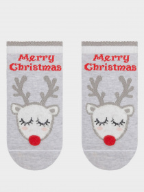 Шкарпетки та гольфи Conte Elegant модель 18С-79СП 384 світло-сірий Фото