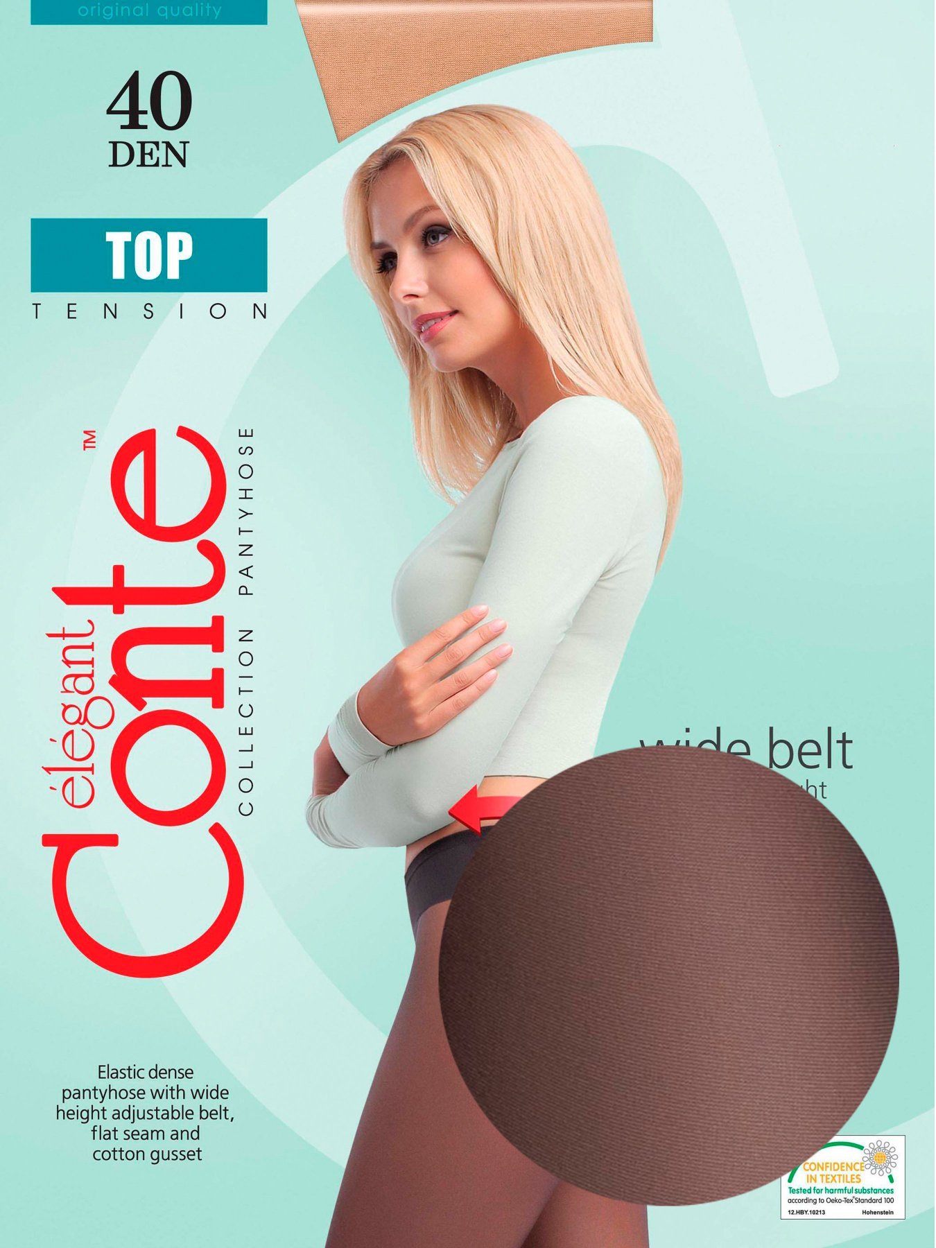 Колготы Conte Elegant модель 8С-64СП 40 Grafit Фото