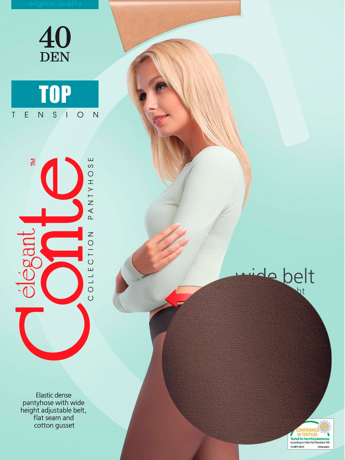 Колготи Conte Elegant модель 8С-64СП 40 Nero Фото