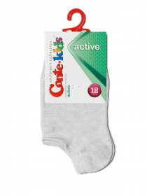Шкарпетки та гольфи Conte Kids модель 17С-63СП 000 світло-сірий Фото
