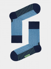 Шкарпетки та гольфи DiWaRi модель 15С-23СП 048 темн-синій-блактн Фото