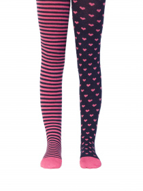 Колготи Conte Kids модель 14С-79СП 355 темно-синій-рожев Фото