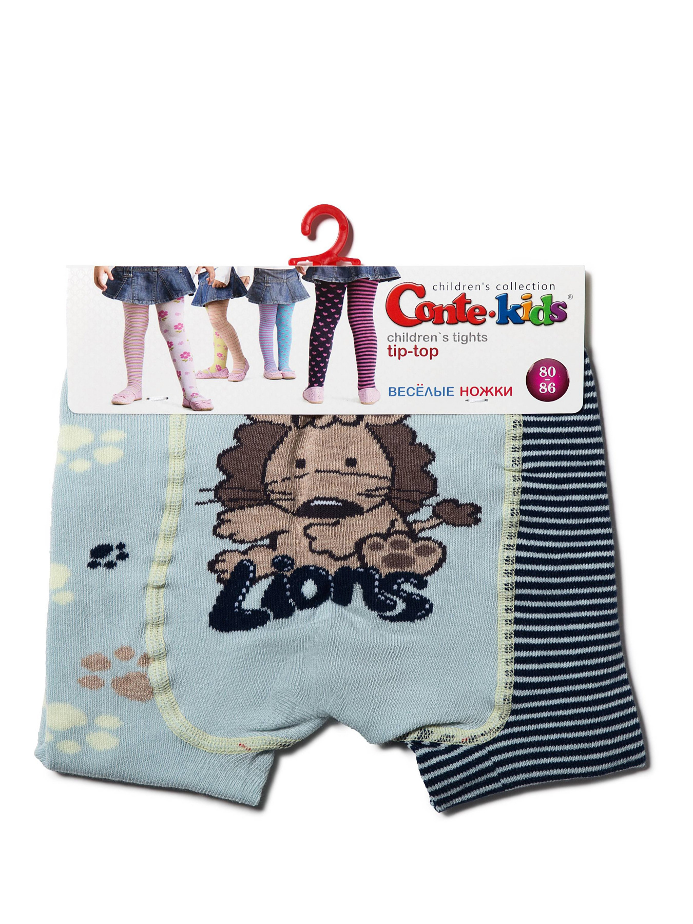 Колготи Conte Kids модель 14С-79СП 356 світло-блакитний- Фото