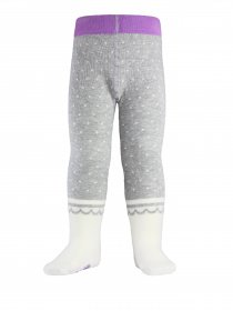 Колготы Conte Kids модель 4С-01СП 383 сірий-капучіно Фото