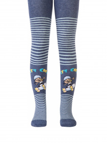 Колготи Conte Kids модель 4С-02 СП 438 джинс Фото