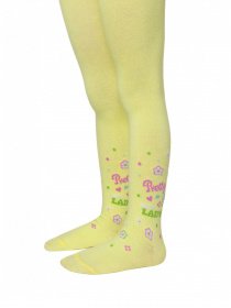 Колготы Conte Kids модель 4С-02СП 403 лимон Фото