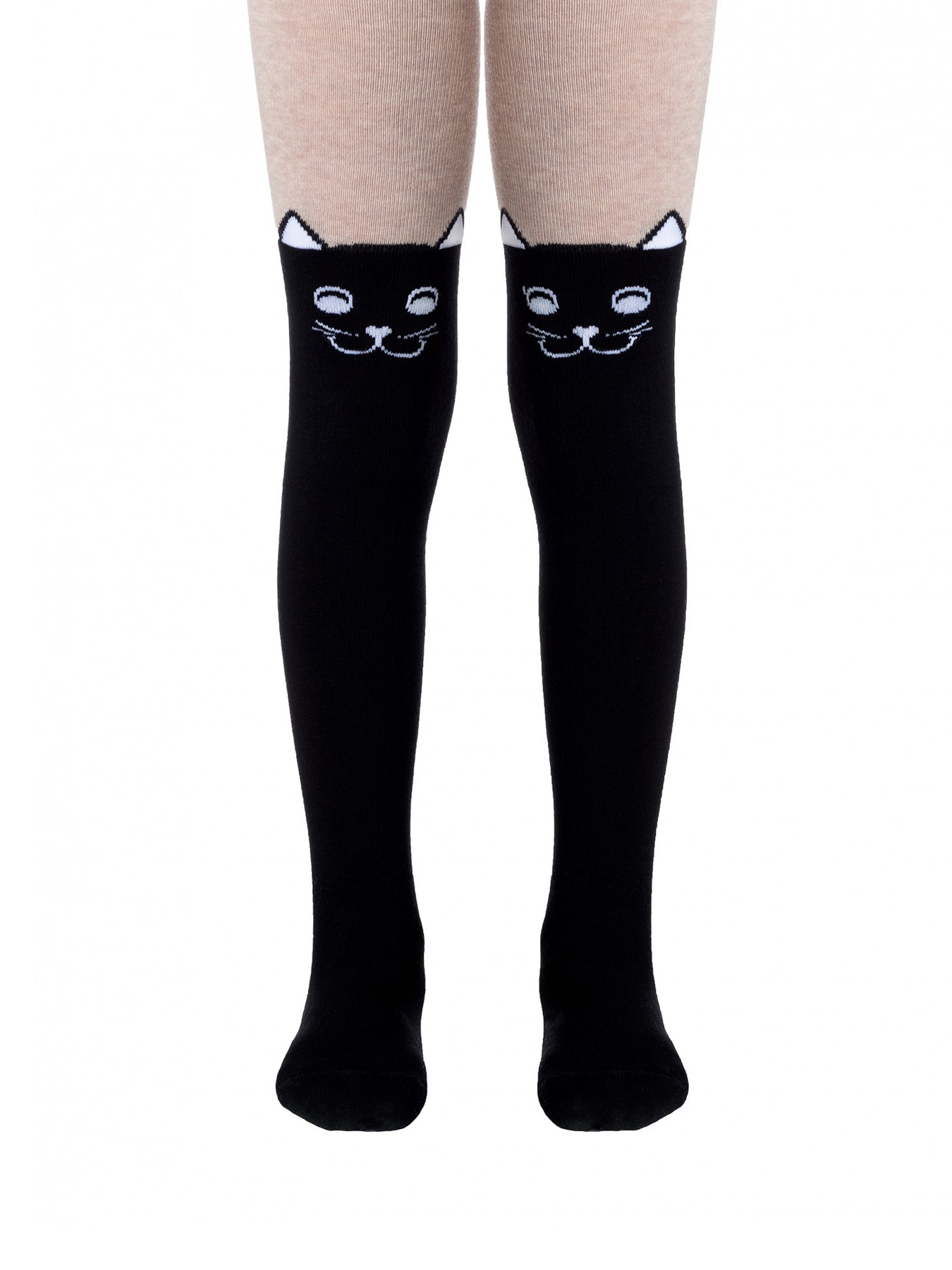 Колготи Conte Kids Модель 4С-05 СП 466 чорний-бежевий Фото