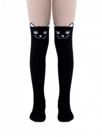 Колготи Conte Kids Модель 4С-05 СП 466 чорний-бежевий Фото