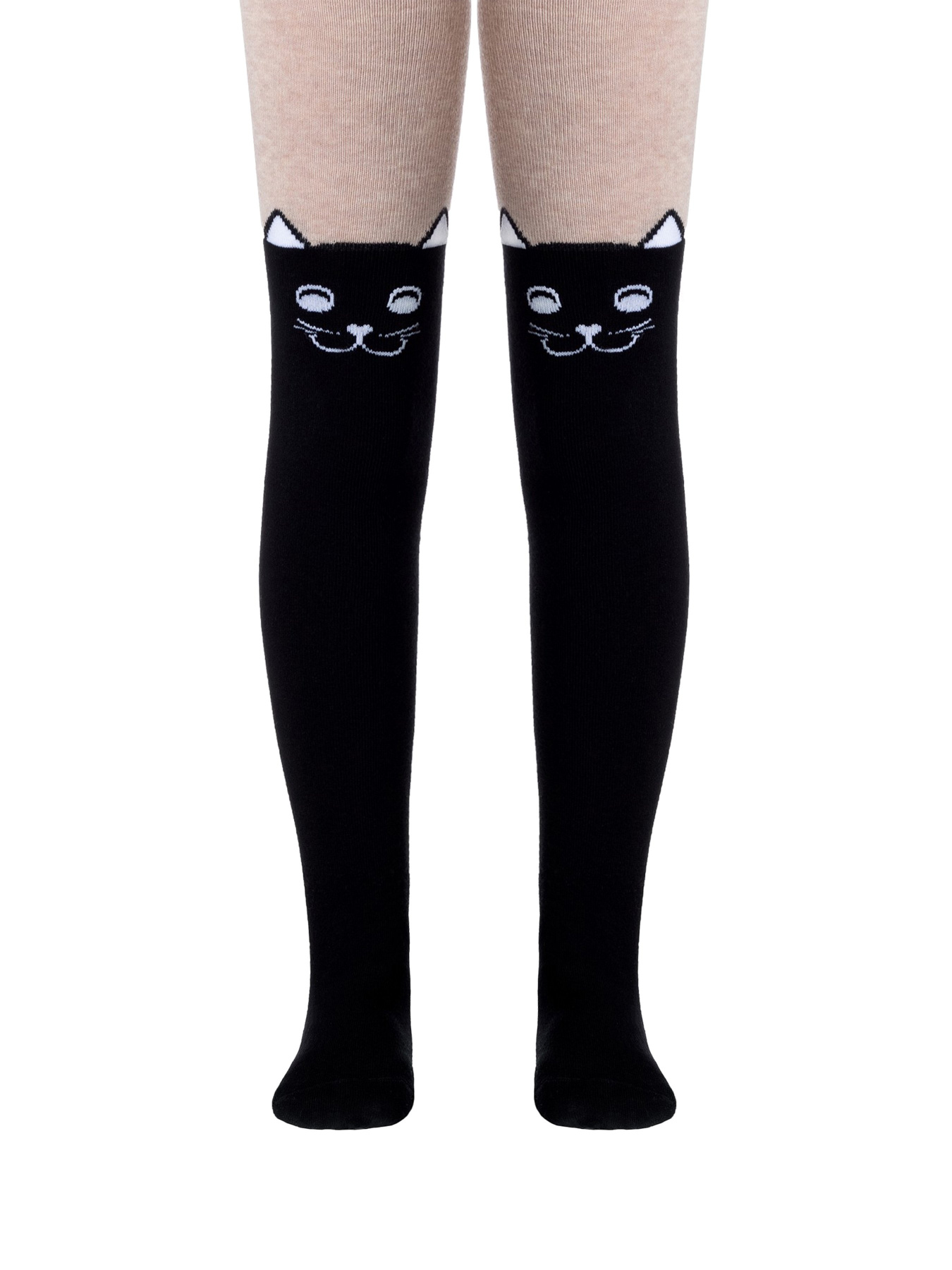 Колготи Conte Kids Модель 5С-07 СП 466 чорний-бежевий Фото