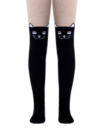 Колготи Conte Kids модель 5С-07 СП 466 чорний-бежевий Фото