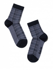 Шкарпетки та гольфи Conte Kids модель 5С-11СП 196 темний джинс Фото