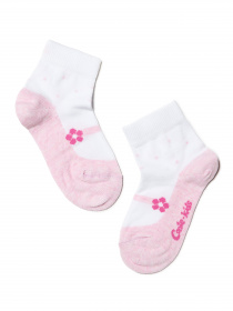 Шкарпетки та гольфи Conte Kids модель 5С-11СП 255 білий-світло-рожев Шкарпетки та гольфи Conte Kids модель 5С-11СП 255 білий-світло-рожев Фото