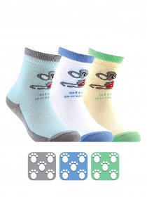 Шкарпетки та гольфи Conte Kids модель 7С-54СП 100 білий Фото