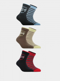 Набір шкарпеток Conte Kids модель 7С-91СП 701 салатовий темно-гі Фото