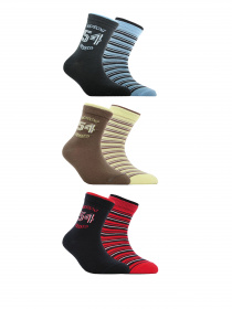 Набор носков Conte Kids модель 7С-91СП 701 темно-синьо-бордо Фото