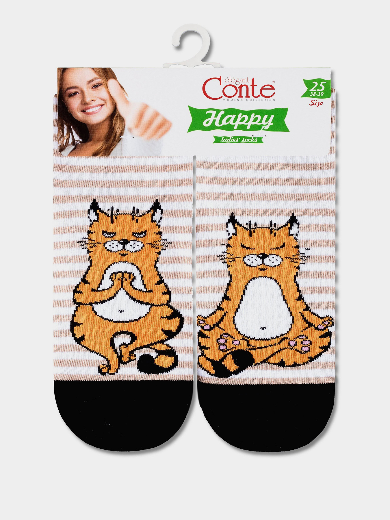 Носки и гольфы Conte Elegant модель 17С-21СП 125 бежевий Фото