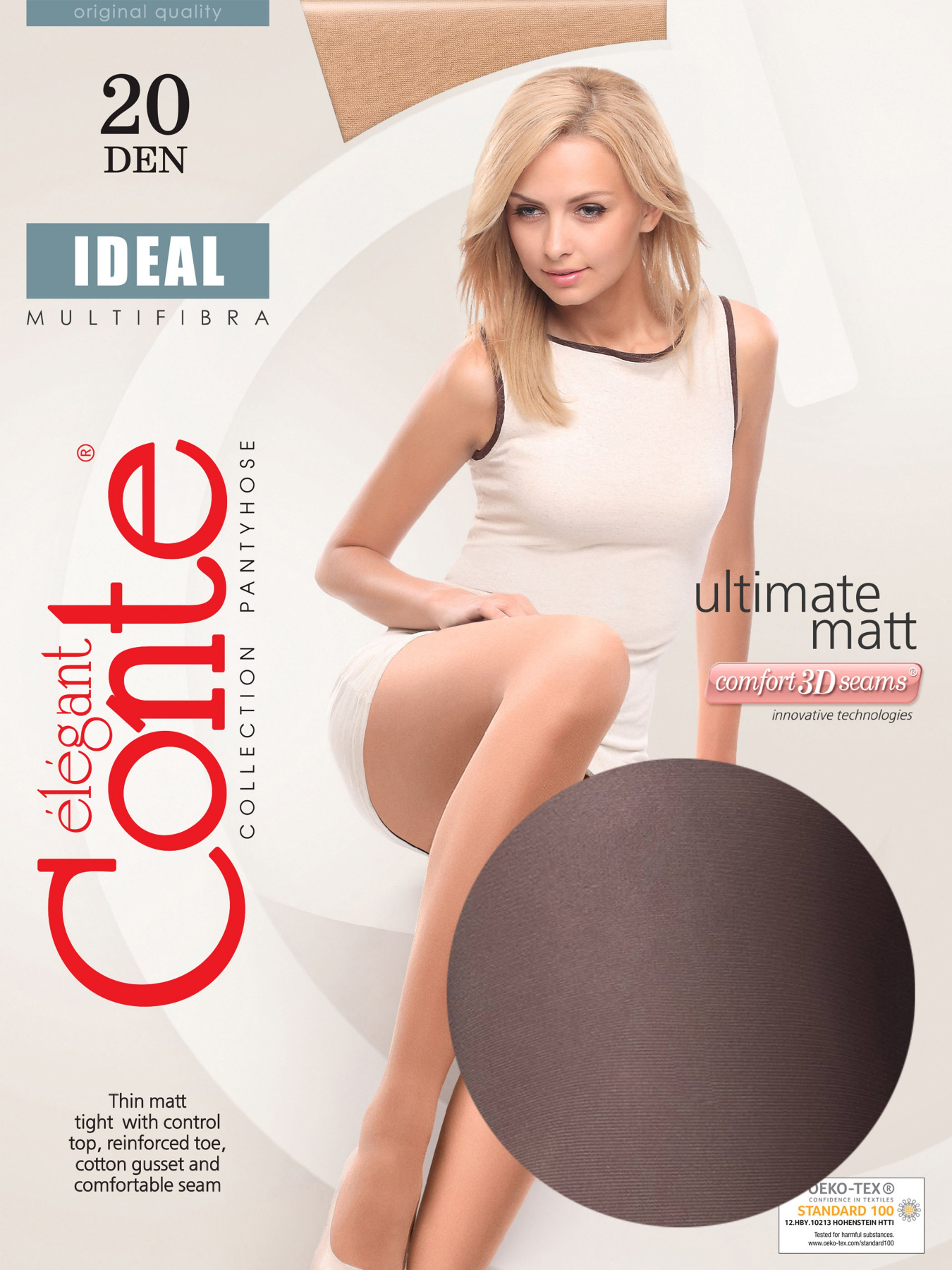 Колготи Conte Elegant модель 16С-29СП 20 Nero Фото