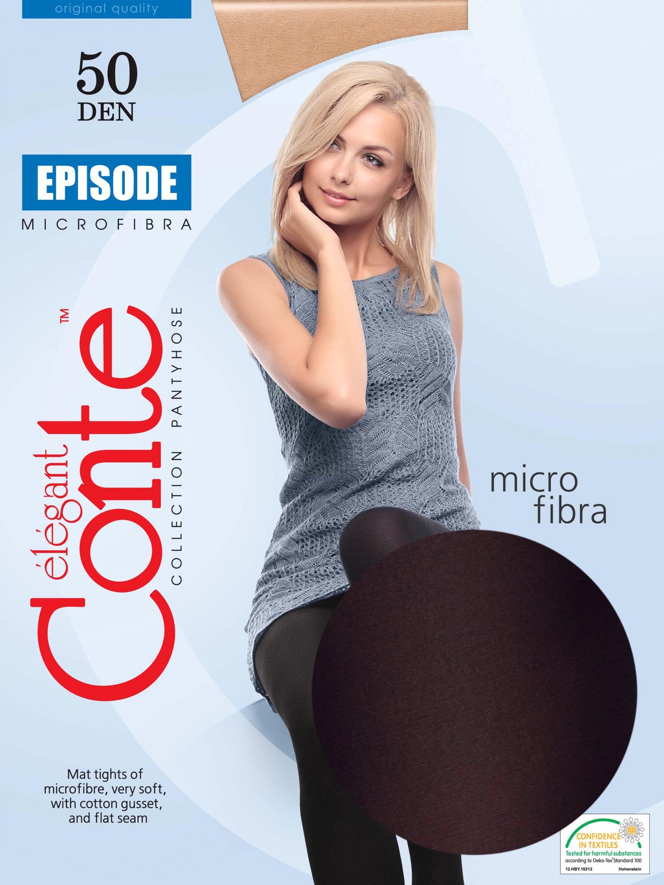 Колготи Conte Elegant модель 8С-25СП 50 Nero Фото