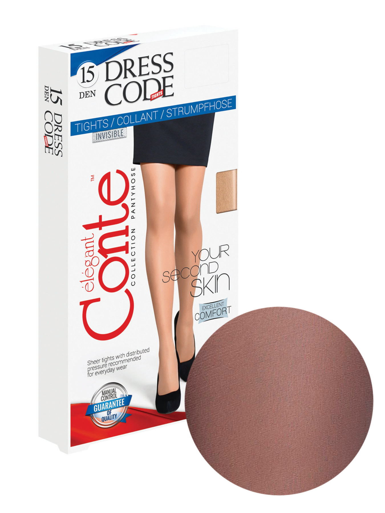 Колготы Conte Elegant модель 8С-59СПD 15 Nero Фото