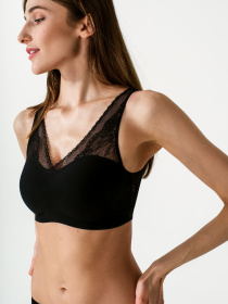 Бюстгальтер LUNA модель L1516A ЧЕРНЫЙ Фото