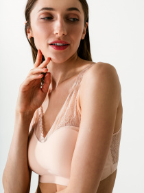 Бюстгальтер LUNA модель L1516A персиковое пюре Фото