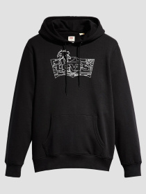 Чоловіче чорне худі LEVIS модель 38424;0090 Фото