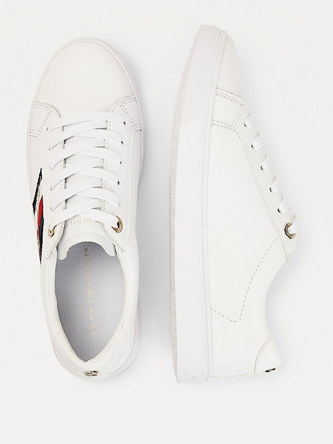 Кеды низкие Tommy Hilfiger Signature модель FW0FW05224-YBR Кеды низкие Tommy Hilfiger Signature модель FW0FW05224-YBR Фото